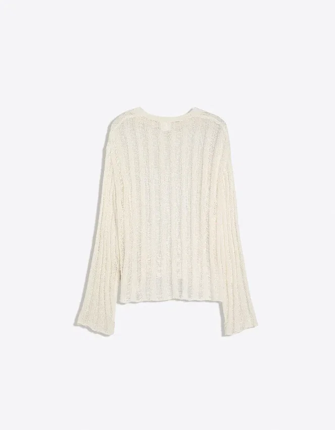 Pullover mit offenem Strickmuster – Pullover und Strickjacken Pullover mit offenem Strickmuster – Pullover und Strickjacken