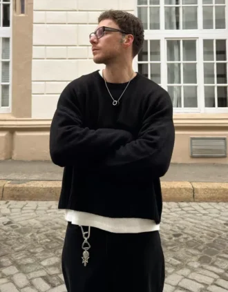Pullover mit Rundhalsausschnitt Pullover mit Rundhalsausschnitt