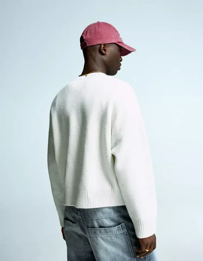 Pullover mit Rundhalsausschnitt – Pullover und Strickjacken – Herren Pullover mit Rundhalsausschnitt – Pullover und Strickjacken – Herren