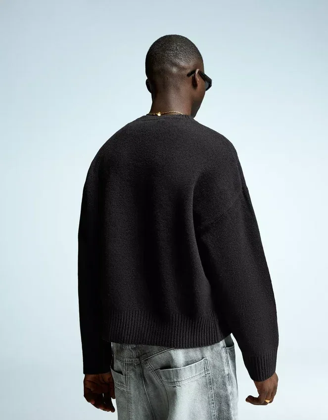 Pullover mit Rundhalsausschnitt – Pullover und Strickjacken – Herren Pullover mit Rundhalsausschnitt – Pullover und Strickjacken – Herren