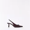 Rückenfreier Schuh mit Kitten-Heel – High Heels Rückenfreier Schuh mit Kitten-Heel – High Heels