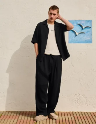 Rustikale Baggy-Hose – Hose