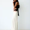 Rustikale Hose mit Wide Leg und Falten Rustikale Hose mit Wide Leg und Falten