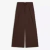 Rustikale Hose mit Wide Leg und Falten Rustikale Hose mit Wide Leg und Falten