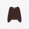 Rustikaler Pullover mit Lochmuster Rustikaler Pullover mit Lochmuster