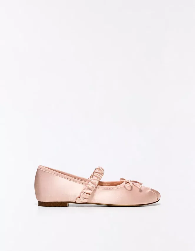 Satin-Ballerinas – Damen Satin-Ballerinas – Damen