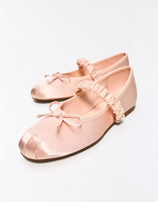 Satin-Ballerinas – Damen Satin-Ballerinas – Damen