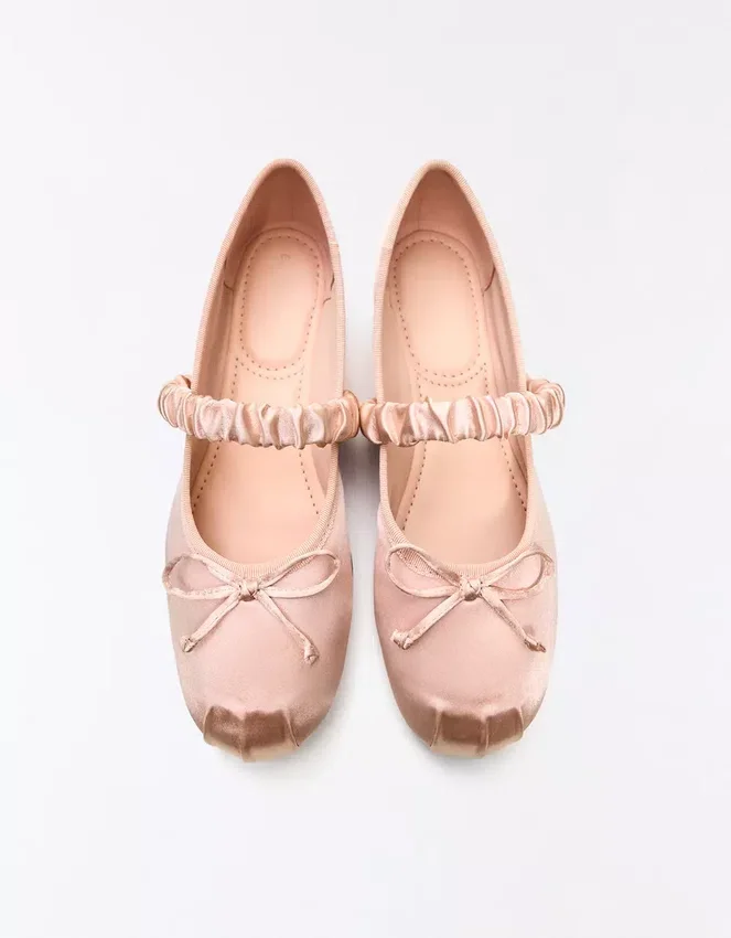 Satin-Ballerinas – Damen Satin-Ballerinas – Damen