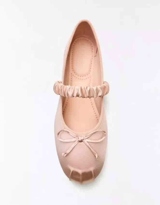 Satin-Ballerinas – Damen Satin-Ballerinas – Damen