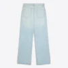 Schimmernde Jeans mit hoher Taille und Straight-Bein-Silhouette Schimmernde Jeans mit hoher Taille und Straight-Bein-Silhouette