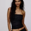 Schimmerndes Bandeau-Top Schimmerndes Bandeau-Top