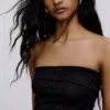 Schimmerndes Bandeau-Top Schimmerndes Bandeau-Top