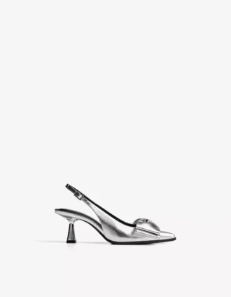 Schuh mit Schleife und Kitten-Heel – Schuhe mit High Heels