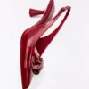 Schuh mit Schleife und Kitten-Heel – Schuhe mit High Heels