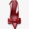 Schuh mit Schleife und Kitten-Heel – Schuhe mit High Heels