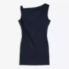 Schulterfreies Denim-Minikleid – Kleider und Overalls
