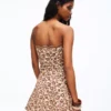 Schulterfreies Minikleid Schulterfreies Minikleid