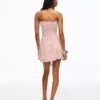 Schulterfreies Minikleid Schulterfreies Minikleid