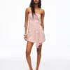 Schulterfreies Minikleid Schulterfreies Minikleid