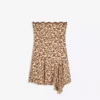 Schulterfreies Minikleid Schulterfreies Minikleid