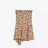 Schulterfreies Minikleid Schulterfreies Minikleid