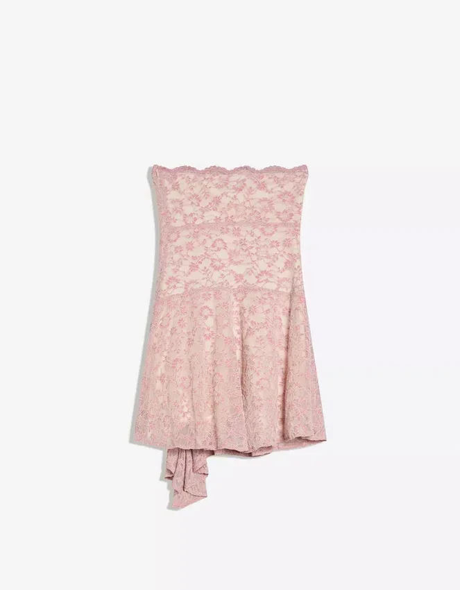 Schulterfreies Minikleid Schulterfreies Minikleid