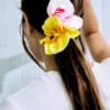 Set mit Blumen-Haarspangen Set mit Blumen-Haarspangen
