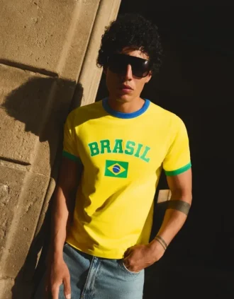 Slim-Fit-T-Shirt mit Print