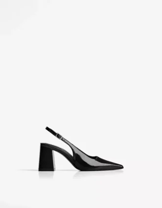 Slingback-Schuh mit Blockabsatz – Schuhe