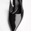 Slingback-Schuh mit Blockabsatz – Schuhe Slingback-Schuh mit Blockabsatz – Schuhe