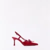 Slingback-Schuhe mit Absatz und Detail – High Heels Slingback-Schuhe mit Absatz und Detail – High Heels