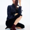 Slingback-Schuhe mit Kitten-Heel – Schuhe