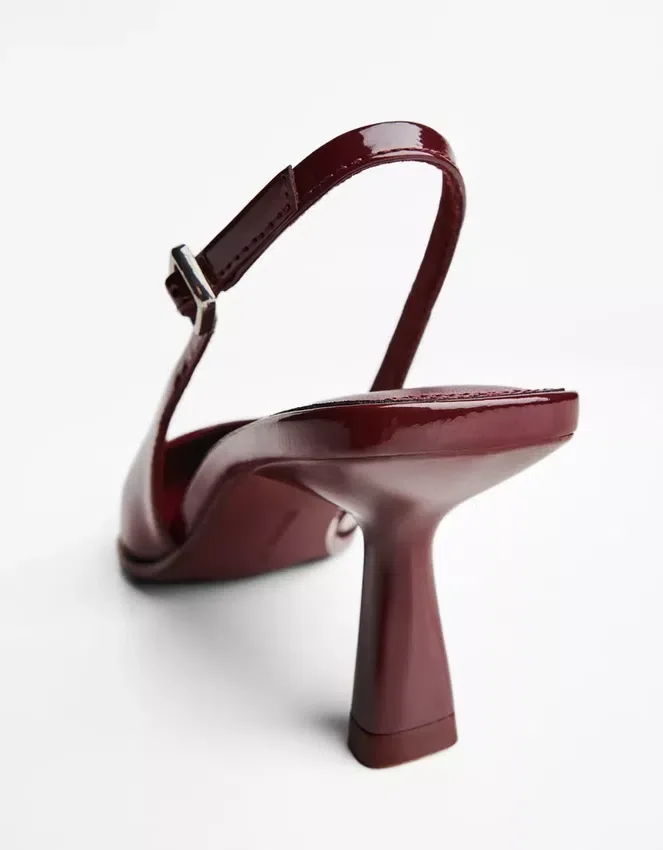 Slingback-Schuhe mit Kitten-Heel – Schuhe Slingback-Schuhe mit Kitten-Heel – Schuhe