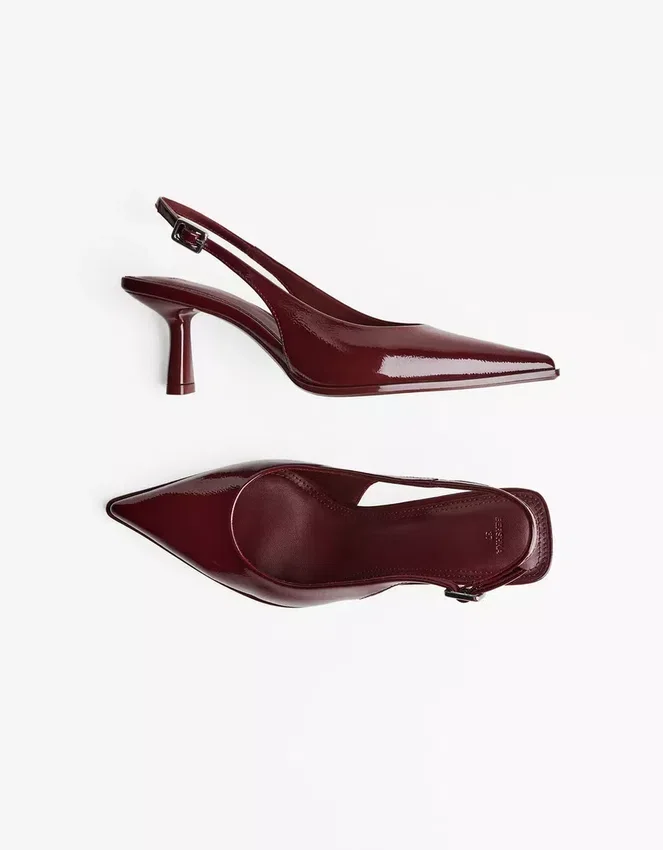 Slingback-Schuhe mit Kitten-Heel – Schuhe Slingback-Schuhe mit Kitten-Heel – Schuhe
