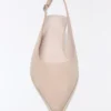 Slingback-Schuhe mit Kitten-High Heels