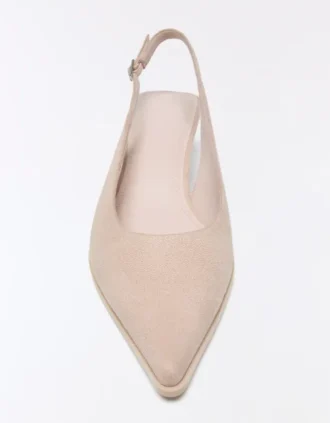 Slingback-Schuhe mit Kitten-High Heels Slingback-Schuhe mit Kitten-High Heels