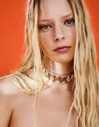 Spiegel-Choker-Halskette Spiegel-Choker-Halskette