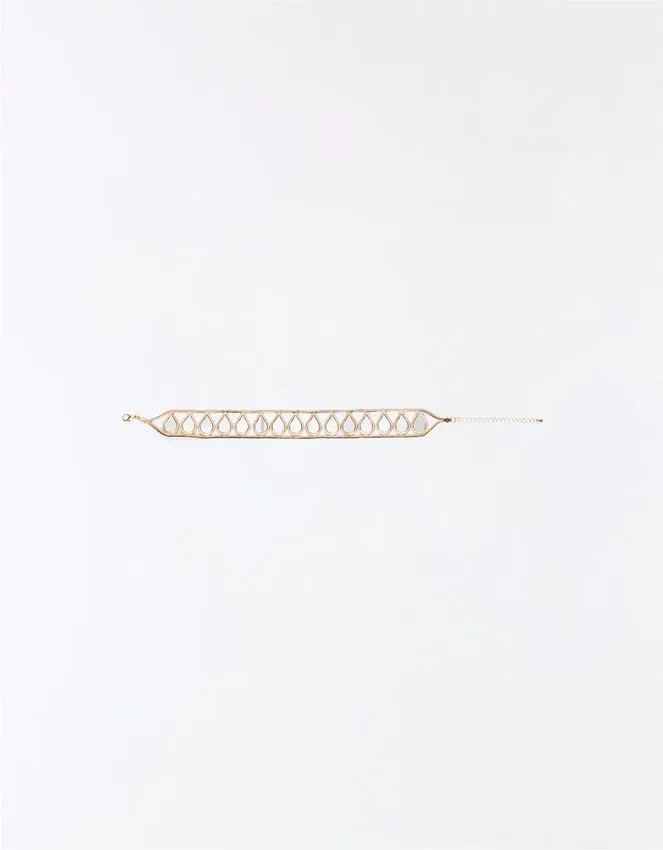 Spiegel-Choker-Halskette Spiegel-Choker-Halskette