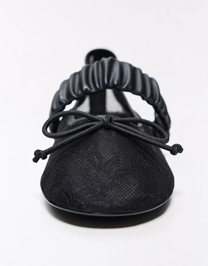 Spitzen-Ballerinas – Flache Schuhe Spitzen-Ballerinas – Flache Schuhe