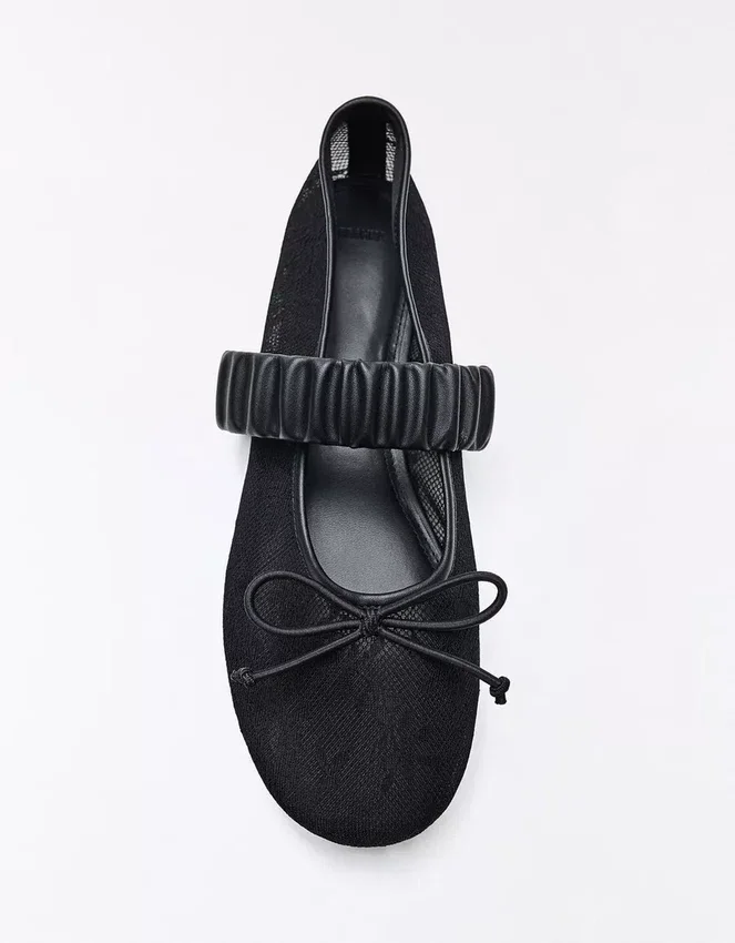 Spitzen-Ballerinas – Flache Schuhe Spitzen-Ballerinas – Flache Schuhe