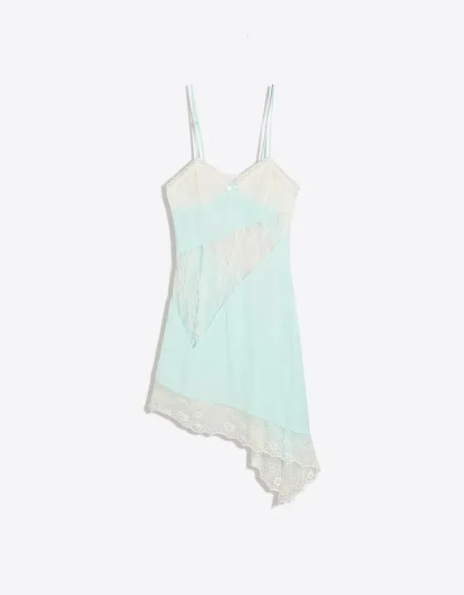 Spitzen-Slip-Kleid Spitzen-Slip-Kleid