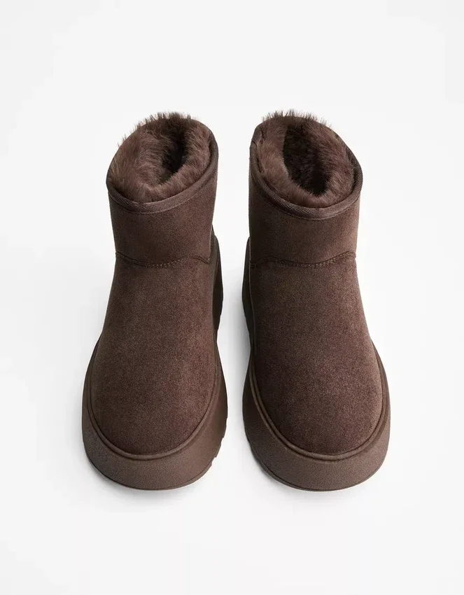 Stiefeletten mit Fellfutter – Schuhe Stiefeletten mit Fellfutter – Schuhe