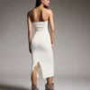 Strick-Bandeau-Midi-Kleid – Kleider und Overalls