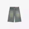 Super-Baggy-Denim-Bermudashorts – Shorts und Jorts