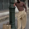 Super-Baggy-Hose mit Abnähern Super-Baggy-Hose mit Abnähern