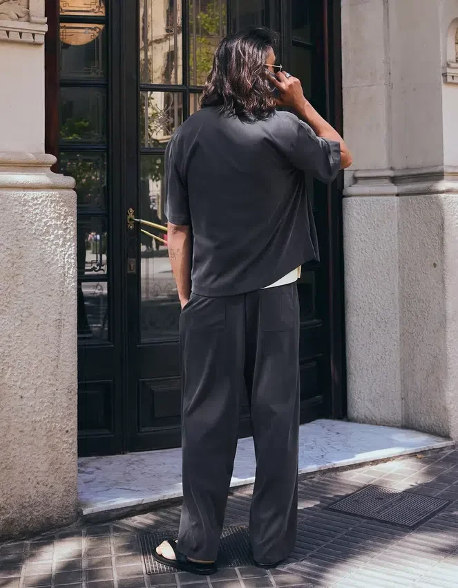 Super-Baggy-Hose mit Abnähern – Hose Super-Baggy-Hose mit Abnähern – Hose