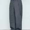 Super-Baggy-Hose mit doppelten Abnähern