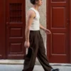 Super Baggy-Hose mit Falten im Semi-Jogger-Stil Super Baggy-Hose mit Falten im Semi-Jogger-Stil