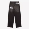Super-Baggy-Jeans mit Stickerei