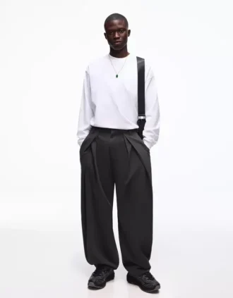 Super Baggy Tailored Fit Hose mit Abnähern – Hose Super Baggy Tailored Fit Hose mit Abnähern – Hose